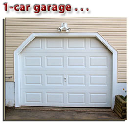 LeakFree Exterior 1-car Garage