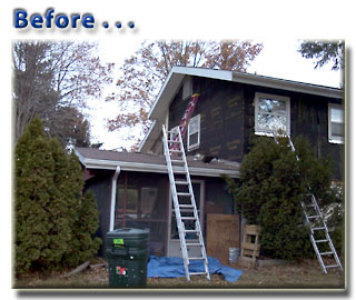 LeakFree Exterior Siding Job > Before